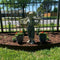 Statues Little Girl Garden Statue Two Tone Stone Garden Statues Garden Decor