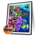 5D Diamond Painting Fish Full Square Drill Rhinestone DIY Wall Art Animal Sets