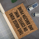 Entry Door Letters Mats Front Door Welcome Carpets Minimalist Style (B) Newly