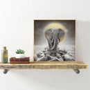 5D Diamond Painting Square Diamond Animal Elephant
