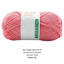 Solid Color Baby Milk Cotton Yarn Scarf Hat Sweater Supply Crochet Knitting Yarn