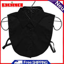 Spring Removable Necklace Decorative Cotton Shirt Necklace for Clothing Accessories