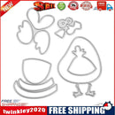 5pcs DIY Cock Metal Cutting Dies Scrapbooking/Photo Album Embossing Stencil