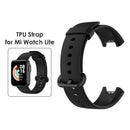 TPU Smart Watch Band Strap for Mi Watch Lite/Redmi Watch (Black) Newly