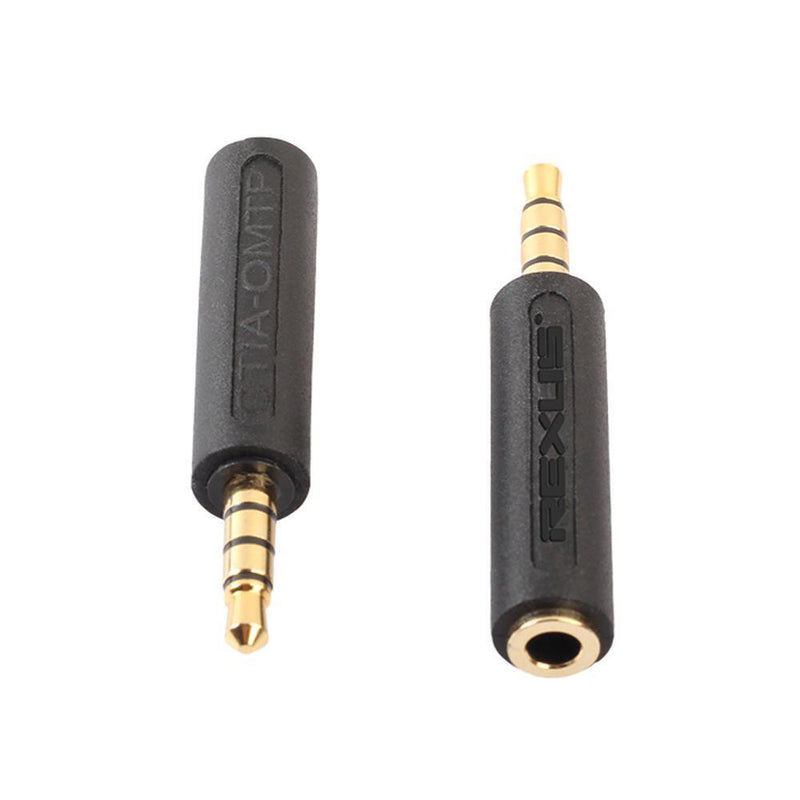 Universal 3.5mm OMTP to CTIA Male to Female Earphone Converter AdapterCable