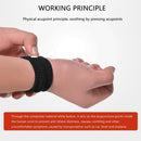 10pcs Sports Safety Wrist Support Band Anti Motion Sickness Wristband Black