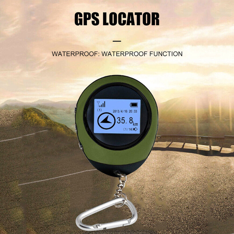 Portable Location Finder Tracker Tracking Recorder Handheld Positioner Comp