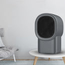 500W Electric Heater Mini Desktop Warmer Machine for Home Office (Grey EU) Newly