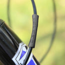 2pcs/pack Bicycle  Plastic Cable Protector Frame Protective Cover (Black) Newly