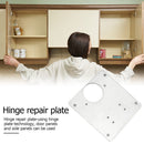 Hinge Repair Plate for Cabinet Drawer Stainless Steel Plate Repair Accessor