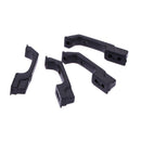 4PCS TRX4 Black Door Handle for 1/10 RC Crawler Traxxas TRX-4 RC4WD D90 Axi