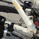 Bicycle Front Head Light 6LED MTB Fork Handlebar Safety Night Lamp (Black) Newly