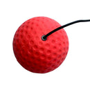 Headset Boxing Speed Trainer Ball Soild Red Rubber Magic Ball Training Tool