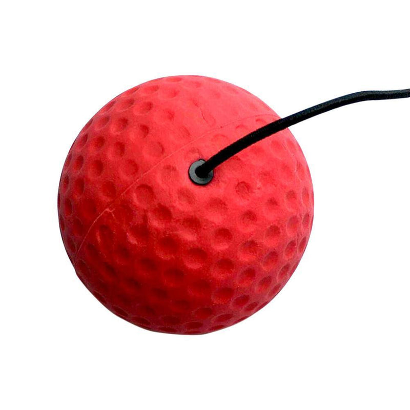Headset Boxing Speed Trainer Ball Soild Red Rubber Magic Ball Training Tool