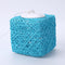 LED Square Bamboo Rattan Night Light Room Starry Sky Project Lamp (Blue) Newly