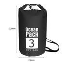 #A Waterproof Water Resistant Dry Bag Sack Storage Pack Pouch for Kayaking Canoe