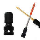 1/2 inch Square to 1/4 inch Hex Ratchet Socket Wrench Spanner Converter Newly