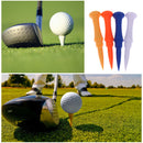 50 GOLF TEES - 2 3/4" LONG WOOD-ASST COLORS GOLF-TEES