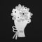 A Bouquet of Flowers Metal Cutting Die Stencil DIY Scrapbooking Craft Tool-16088