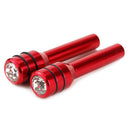Bling Car Door Lock Knob Aluminum Door Lock Knob Pull Pin 2 Pack (Red) Newly