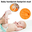20g Baby Care Hand Foot Inkpad Soft Clay Washless Footprint Mud (Orange) Newly