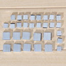 30 x Aluminum Heatsink Cooler Adhesive Kit for Cooling Raspberry Pi Newly