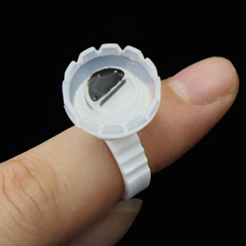 100pcs Glue Cup Premium Plastic Eyelashes Artifact Professional for Beauty