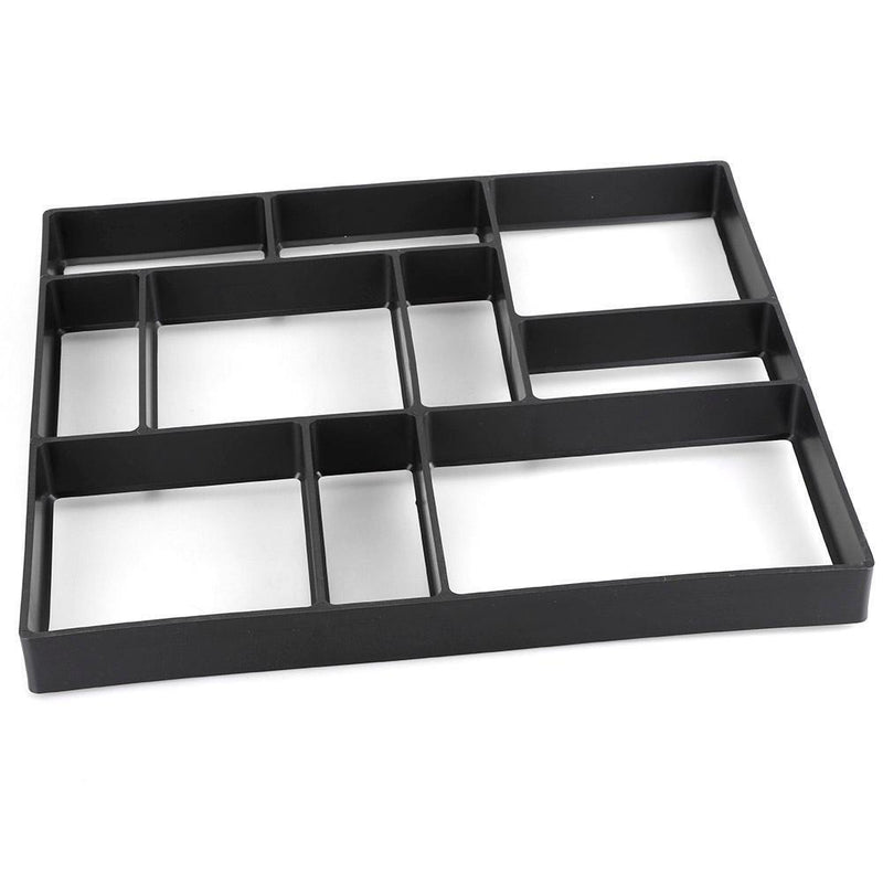 Garden Pavement Mold DIY Manually Paving Cement Concrete Brick Mould (7)