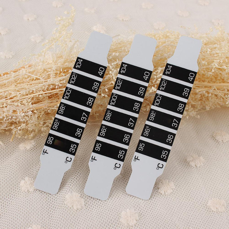 LCD Color Change Baby Forehead Thermometer Sticky Head Temperature Meter