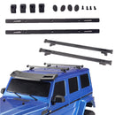 Metal Roof Rails Roof Rack for Traxxas TRX-4 Benz G500 Bronco Axial RC4WD Auto