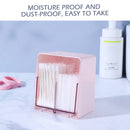 Cotton Swabs Qtips Storage Organizer 2 Grids Separate Holder Box (Pink) Newly