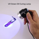 K-338 Phone Repair Tools USB UV Glue Curing Lamp Green Oil Heating Light Newly