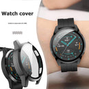 PC Case for Huawei Watch GT 2 GT2 46mm Watch Cover Screen Protector (Black)