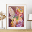 Winged Elf Girl Diamond Painting Kits Partial Shaped Drill Art Decor (UP282)