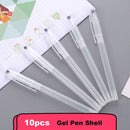Stationery Plastic Gel Pen Cover Writing Supplies Transparent Ballpoint Shell
