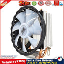 SNOWMAN 2 Heat Pipes CPU Cooler PC Radiator for Intel LGA (4 Pin No Light) Newly