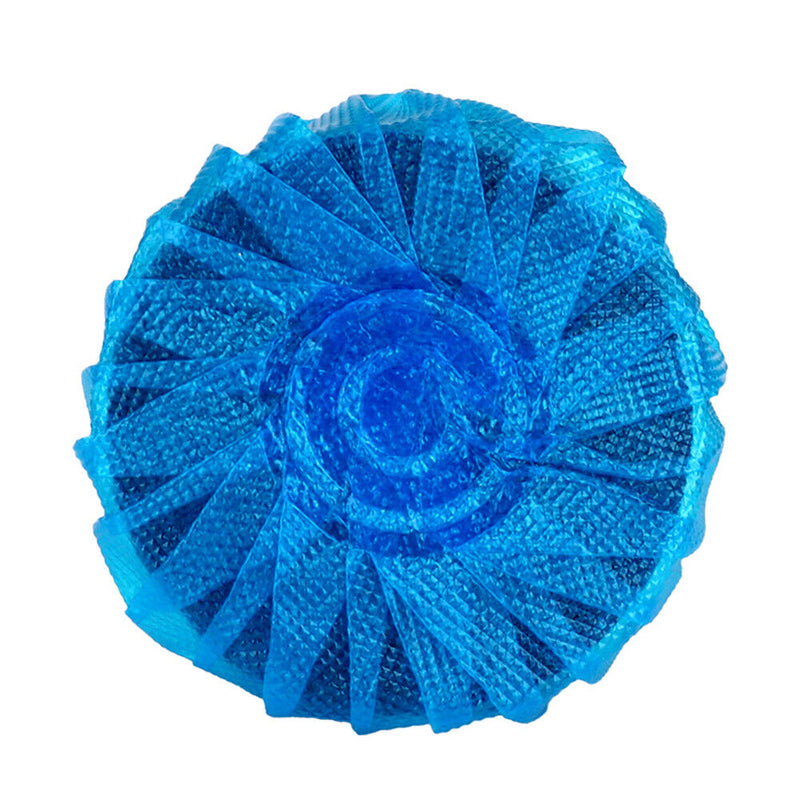6pcs Blue Bubble Toilet Cleaner Automatic Flushing Toilet Deodorant Block