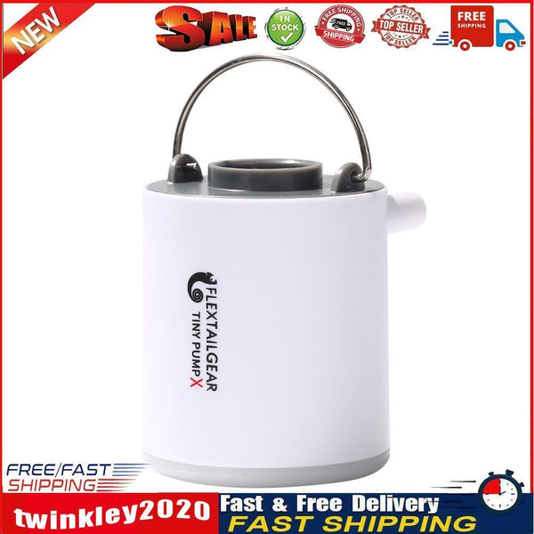 Mini Portable Inflatable Pump USB Charging Outdoor Camping Light Air Pump Newly