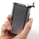 Aluminum Automatic Ejection Cigarette Box Windproof Case Pocket Ciga C8T8 G4M4