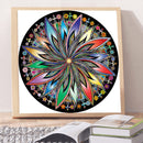 5D Datura Mosaic Diamond Painting Drawing Full Round Drill DIY Art Handcraft