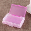 Travel Tablet Pill Medicine Dual Layer 6 Compartments Dispenser Box(Pink)