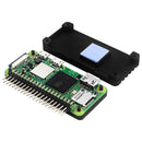 For Raspberry Pi Zero 2W Aluminum Shell Kit with Side Pin Header (Black) Newly