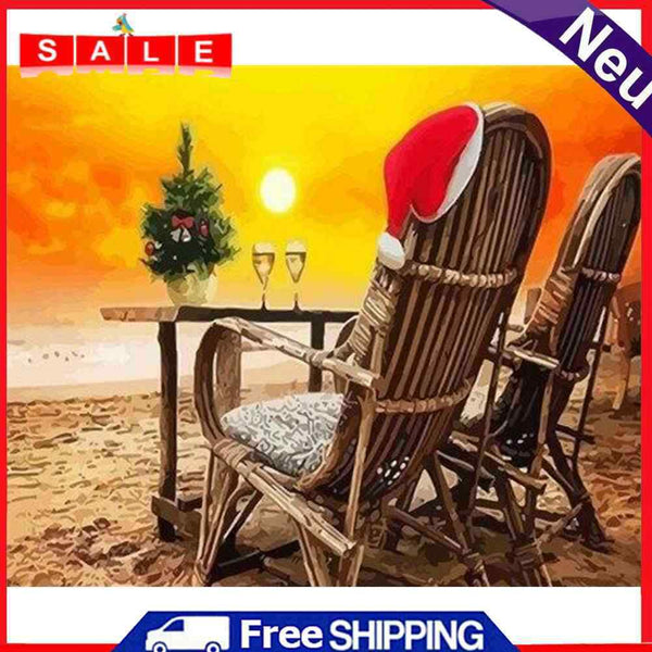 Acrylic Canvas Landscape Painting Modern Picture Color Paints Set Home Decor