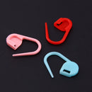 100pcs Locking Stitch Marker Lock Pins Plastic Ring Markers for Knitting