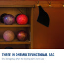 3 in 1 Bowling Wipe Bag Water-Absorbing Bowling Ball Polisher Sports Accessories