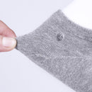 10 Pairs Cotton Low-Cut Liners Socks Solid Color Breathable Invisible Socks