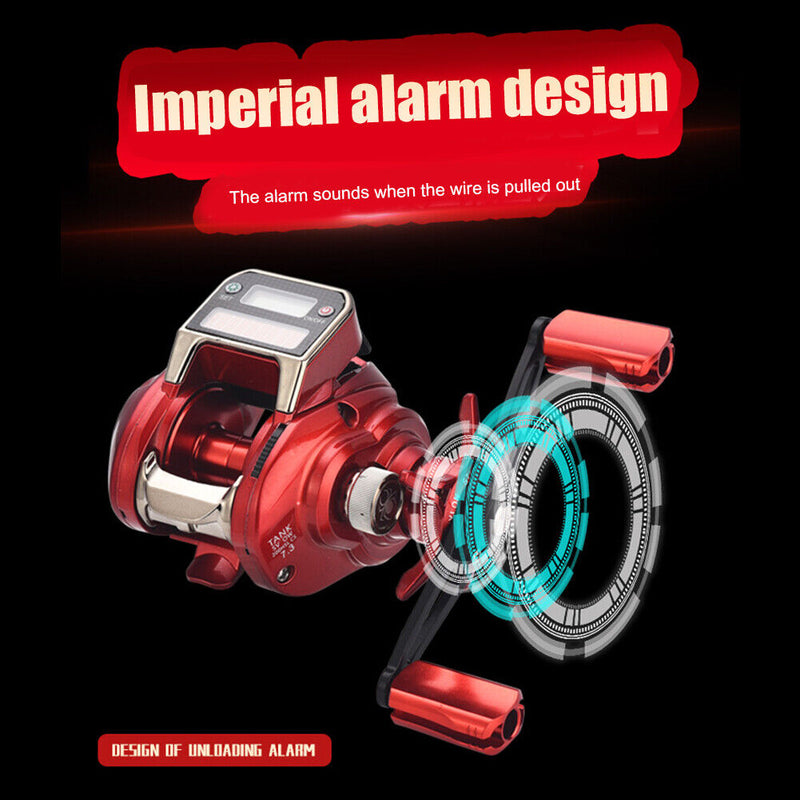 7.3/1 19+1BB 5kg Braking Force Low Profile Baitcasting Fishing Reel (Right)