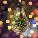 Christmas LED Tree Hanging Bulb Decoration Luminous Warm Light Pendant (2)