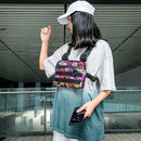Hip Hop Vest Bag Men Women Oxford Cloth Waistcoat Streetwear Shoulder Belt Pa