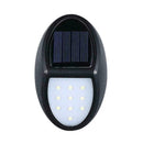 Solar Wall Light 6 LED Super RGB Bright ABS Plastic IP65 Power W7P2 R3L0